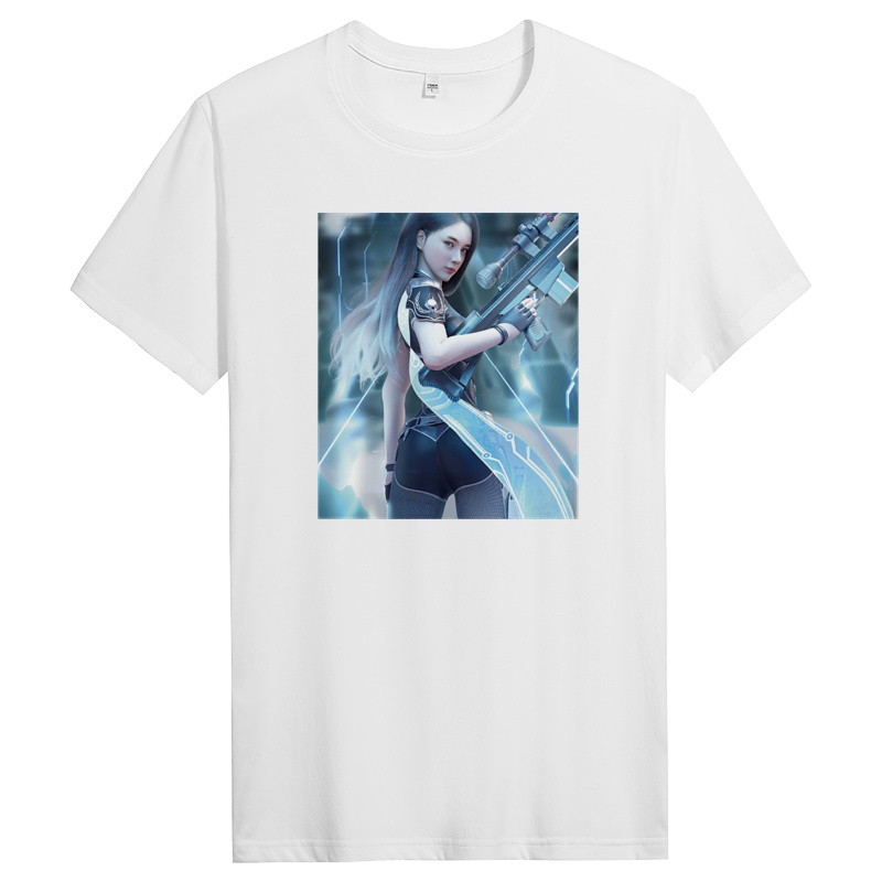 纯棉短袖T恤男士潮流圆领夏季半袖体恤衣服男 DT11335