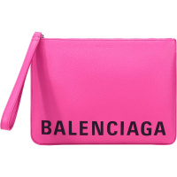 BALENCIAGA 巴黎世家 女士皮革手拿包 593786 1IZ53
