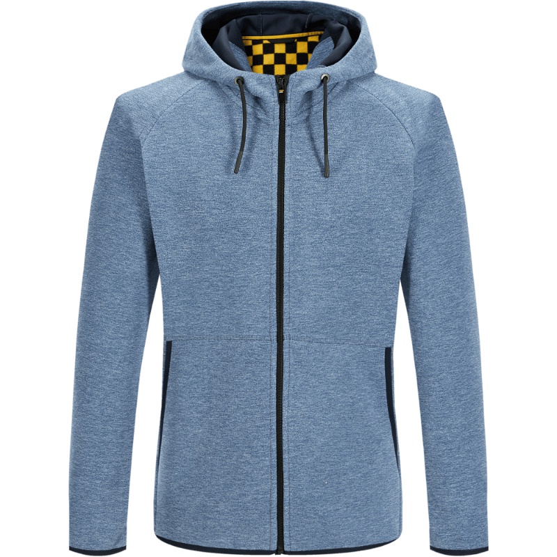 HLA海澜之家连帽款夹克2019秋季时尚休闲摇粒绒外套男HWJAD3R501A