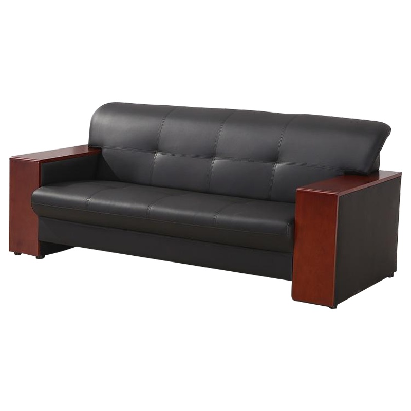 衡爵HJ-SF 办公沙发 西皮简约办公室沙发商务接待会客三人位沙发