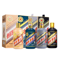 茅台生肖纪念酒 53度 酱香型白酒 猴年+鸡年+狗年+猪年500ml*4瓶 市场紧张 3-7天发货