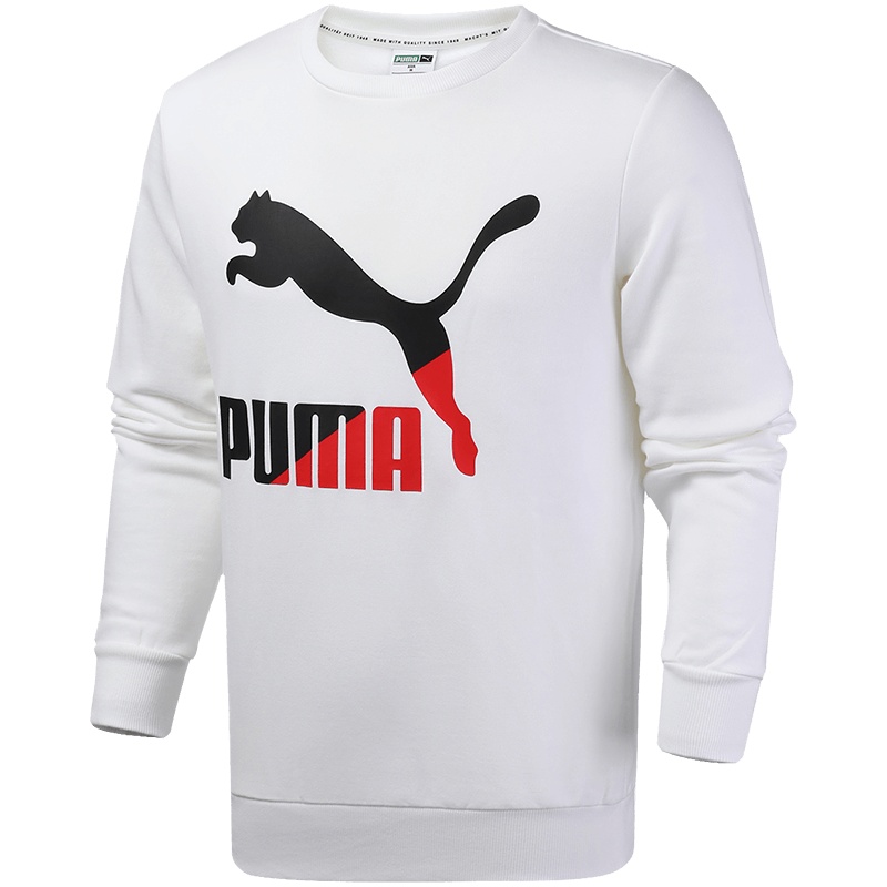 PUMA彪马男装运动服休闲圆领针织卫衣595892