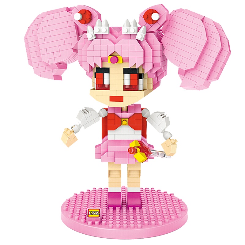 俐智Loz小颗粒钻石儿童拼装积木卡通动漫女孩模型玩具小小兔9211