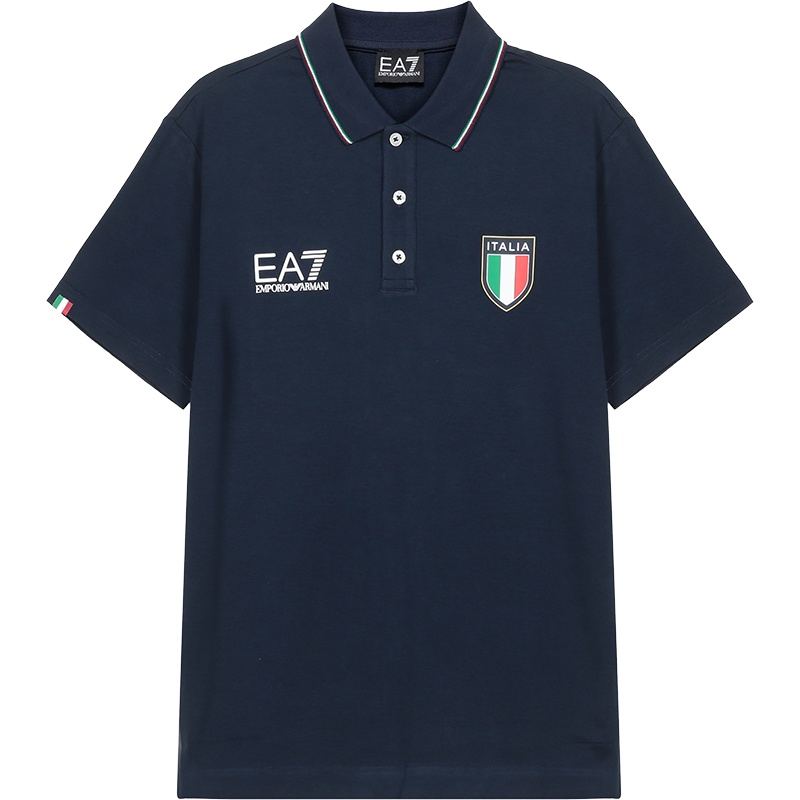 EMPORIO ARMANI EA7 阿玛尼 男士 棉质短袖POLO衫 6GPF58 PCA2Z