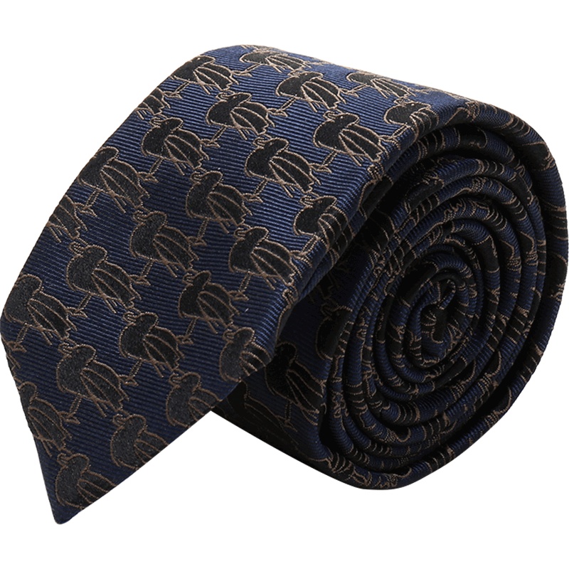 Z ZEGNA 杰尼亚 男士丝/聚酯纤维领带 Z5C34 1SV