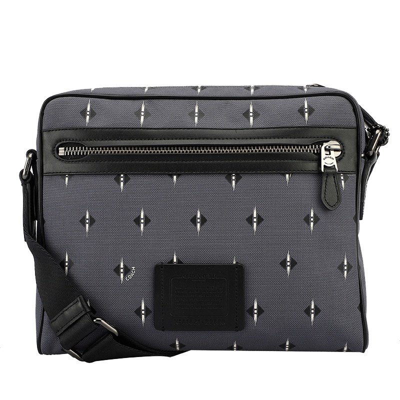 COACH 蔻驰 斜挎包单肩包 男士帆布单肩斜挎包