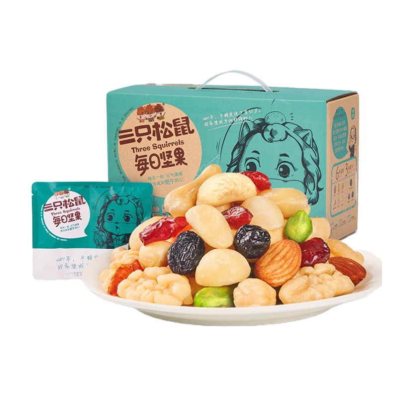 三只松鼠每日坚果 750g/30袋