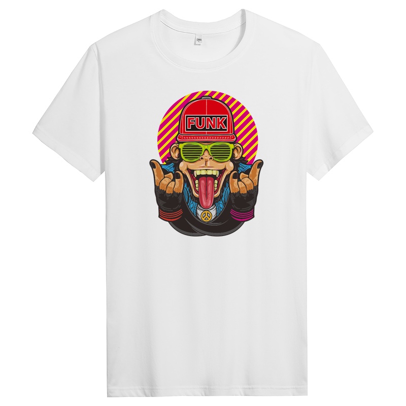 纯棉短袖T恤男士潮流圆领夏季半袖体恤衣服男 DT11255