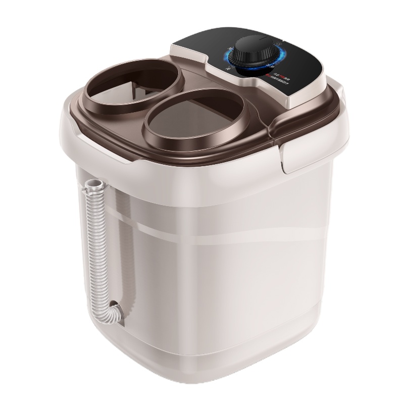 长虹(CHANGHONG)足浴盆按摩加热家用小型泡脚高深桶恒温洗脚机神器