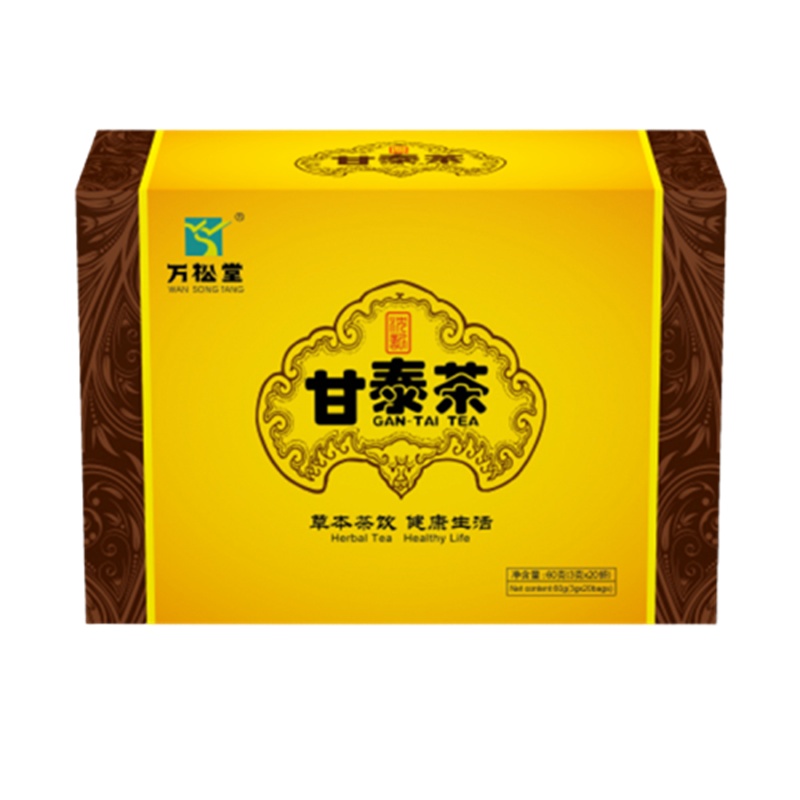 万松堂甘泰茶葛根解茶酒茶醒酒肝火旺盛养护茶肝茶养男女熬夜养生茶