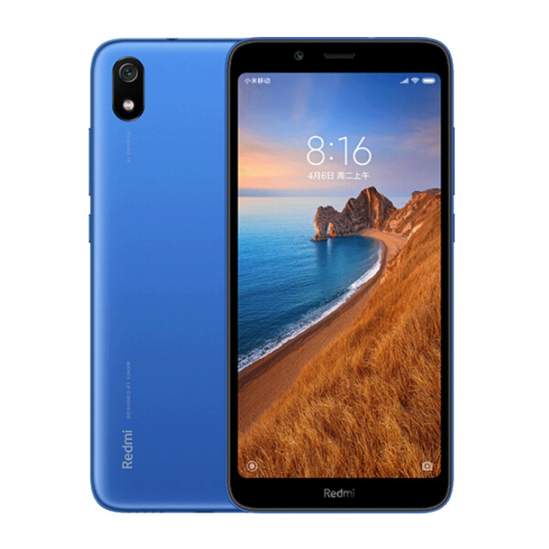 xiaomi/小米 Redmi 红米 7A 2GB+32GB 晨曦蓝 移动联通电信全网通4G手机 大电量大音量智能手机