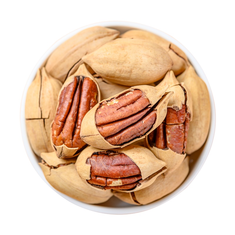 味克庄园碧根果长寿果坚果休闲大果零食炒货420g