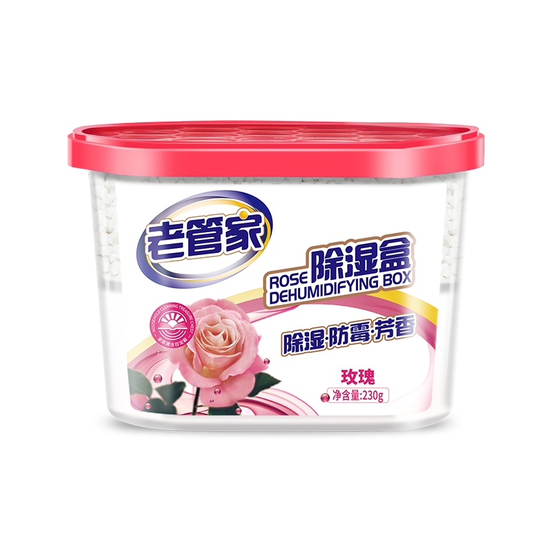 6盒玫瑰除湿盒室内吸湿袋衣服衣柜干燥剂防潮防霉回南天雨季除湿