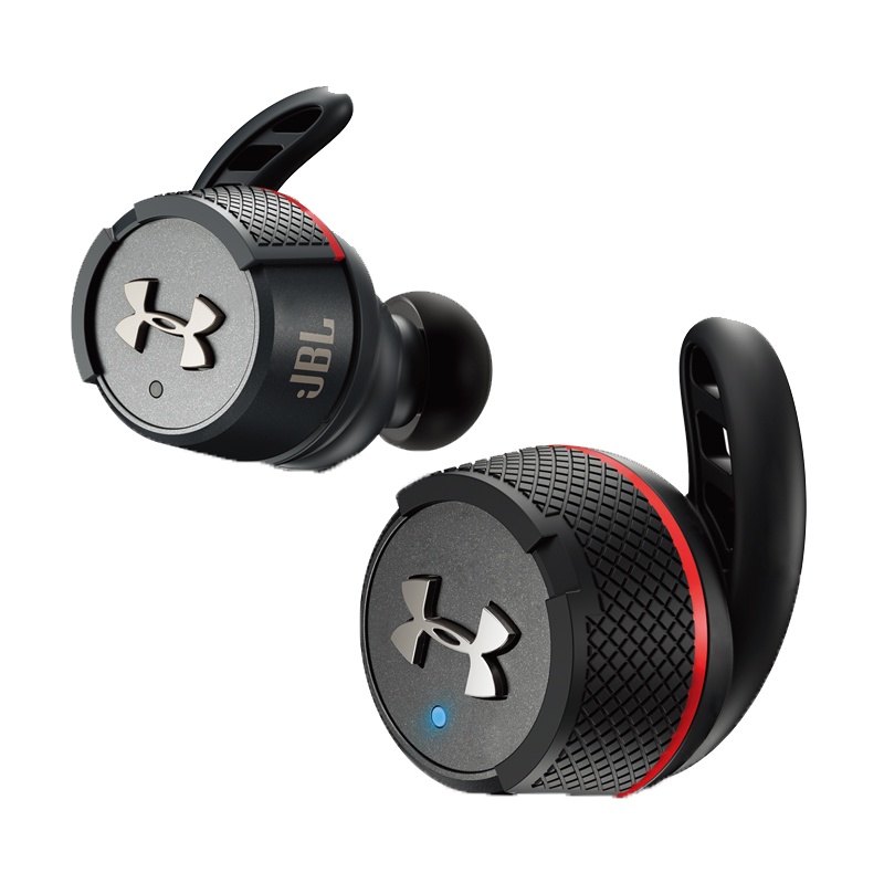 JBL UA FLASH真无线 蓝牙运动耳机 入耳式耳塞 防水防汗 小黑盒