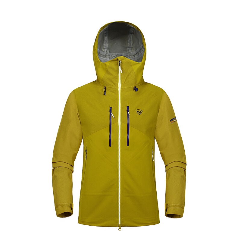 诺诗兰(NORTHLAND)冲锋衣户外秋冬男式防风保暖防水透湿三层冲锋衣外套GS055157