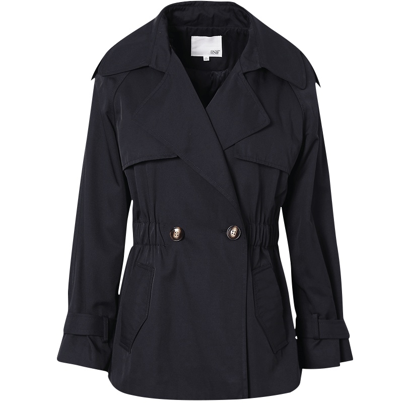 OSA高端大气风衣女短款秋冬季2020年新款收腰气质流行小个子外套