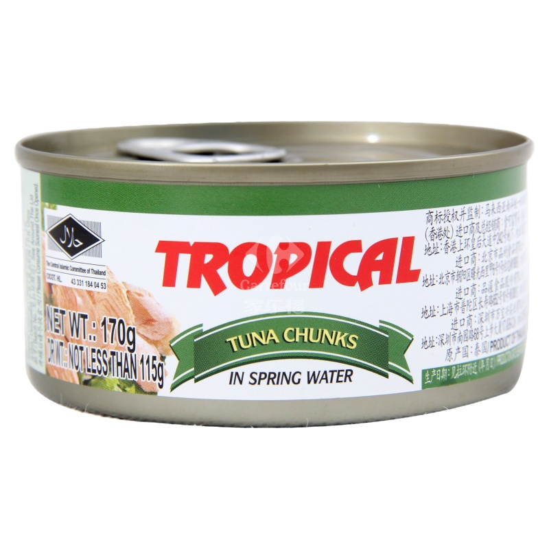 乐比家块装金枪鱼(泉水浸)170g