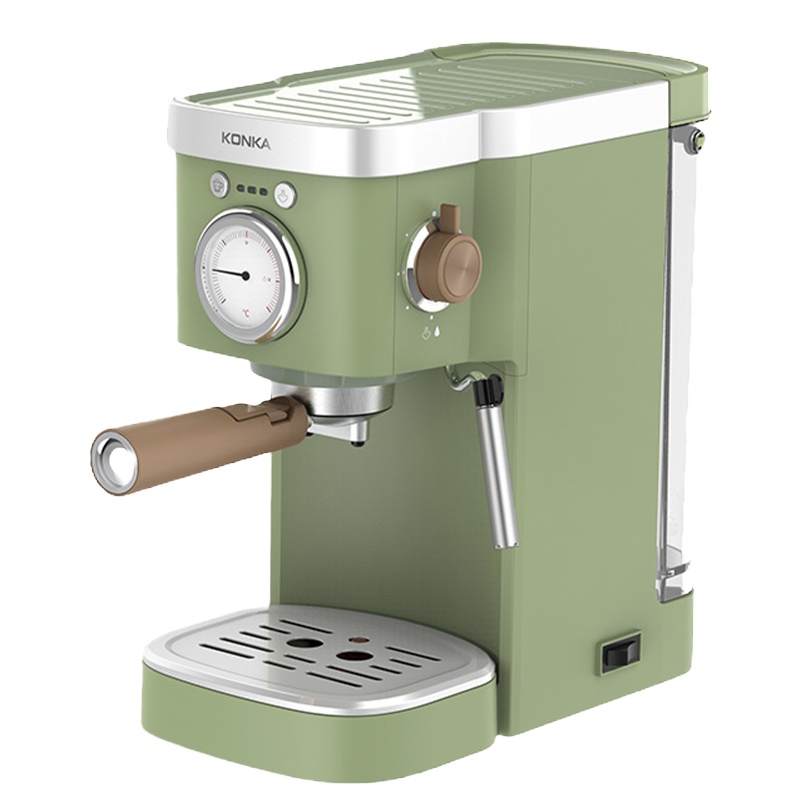 康佳(KONKA) 咖啡机KCF-CS1意式浓缩 花式咖啡拿铁 卡布奇诺 家用办公室咖啡壶机