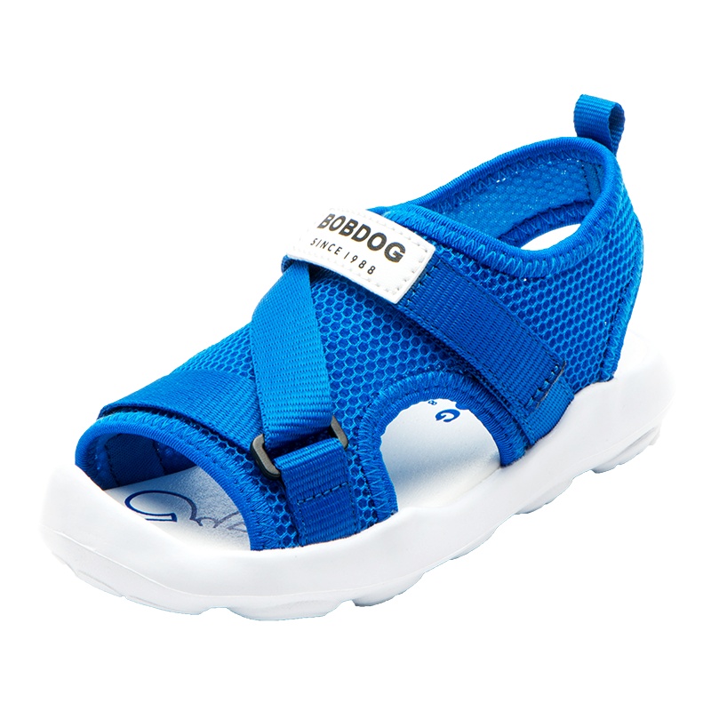 巴布豆童鞋2020新款潮童时尚儿童凉鞋男童夏季女童宝宝包头沙滩鞋子软底韩版