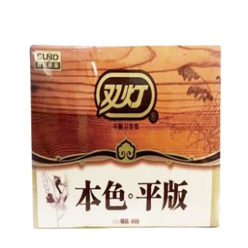 468g本色平板卫生纸双灯 5包/件