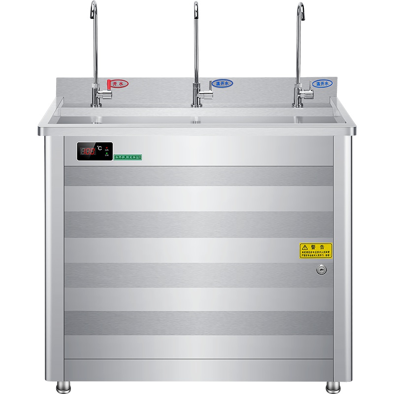 诺蔻NOMGAL开水器商用开水机不锈钢商用开水器商用直饮水机学校 一开二温款弯头