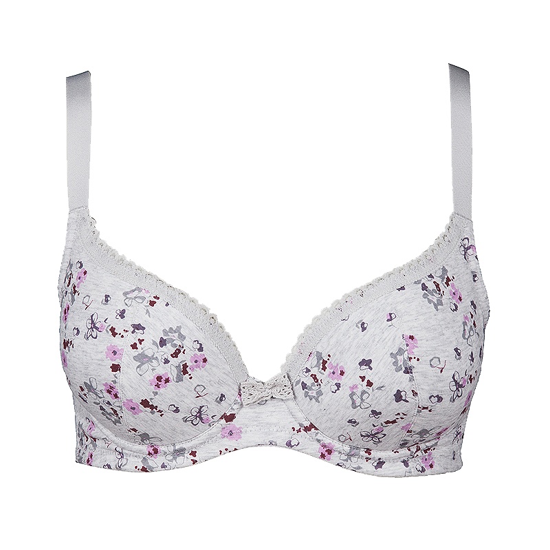 BLOSS/古今花光面薄款插片舒适透气聚拢少女文胸内衣女 0FS63