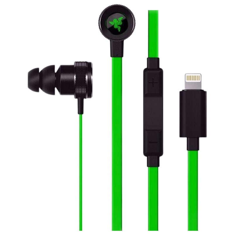 雷蛇(Razer)战锤狂鲨IOS专用版 游戏耳机 苹果手机专用 有线耳机