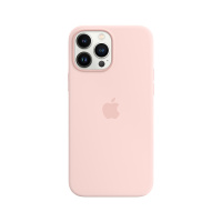 iPhone 13 Pro 专用 MagSafe 硅胶保护壳 - 灰粉色 MM2H3FE/A