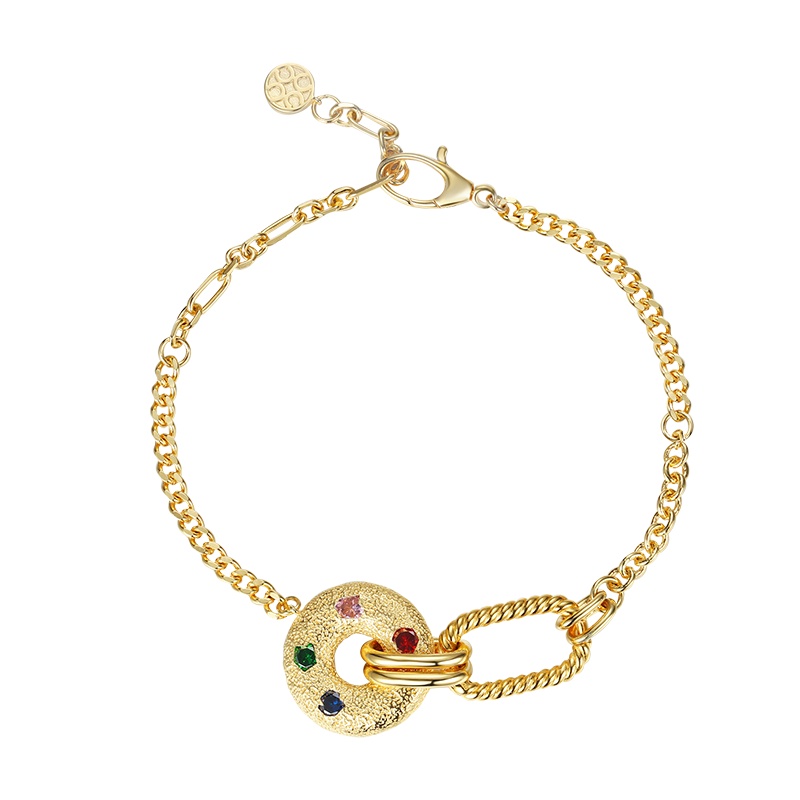 澳洲orange cube 梦幻甜心系列 女士手链 迷你甜甜圈百搭潮流时尚送女朋友