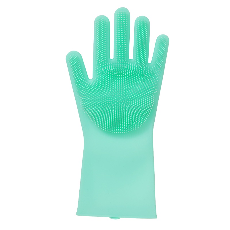 耐用型厨房洗碗手套 女家用洗刷碗神器 抖音同款硅胶防水家务清洁手套 洗碗神器 易力（YILI）