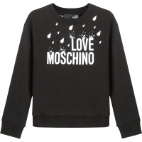 LOVE MOSCHINO 女士棉质长袖卫衣运动衫W6306 40 M4266