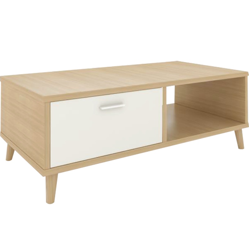 迪欧 DIOUS 简约现代 沙发组合 美国檀木\ 苏莱曼橡木 致雅 JY-F0112 茶几长方几组合