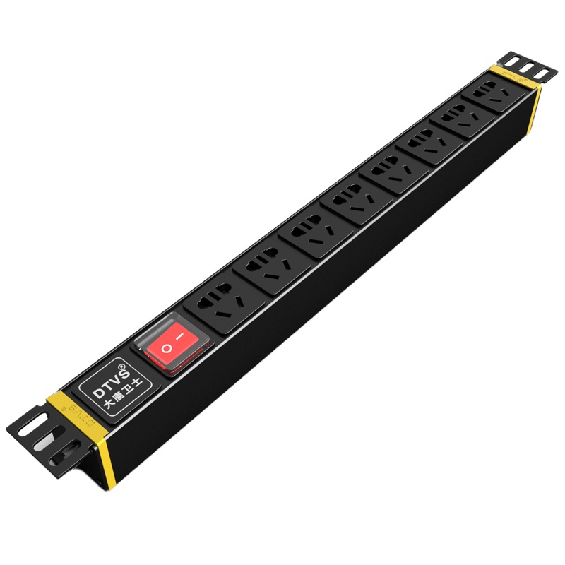 大唐卫士 PDU电源插座 DS8118 8位大唐卫士 PDU电源插/16A/4000W/带保护门/铝合金/双触点 不带线