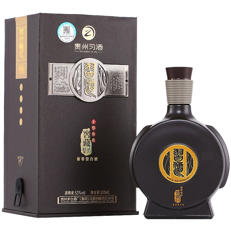 茅台集团 习酒 窖藏1988 53度 单瓶装白酒500ml 口感酱香型 習酒(XI LIQUOR)