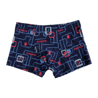 2条装AB内衣正品 纯棉莱卡男士舒适透气中腰平角裤ab内裤