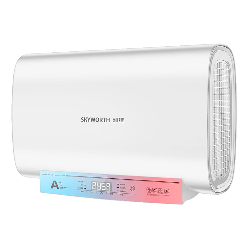 创维(Skyworth)60升 电热水器 家用 储水式 双胆双管扁桶 3000W速热大容量 固保8年漏水包换D2C
