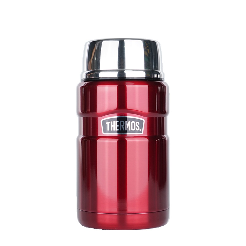 膳魔师保温食物罐 SK-3020 RD 710ML 大红色 焖烧罐 辅食罐 保温杯/304不锈钢THERMOS 通用