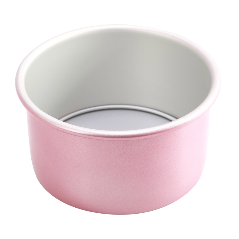 学厨CHEF MADE 烘焙模具 蛋糕模具 玫瑰金6寸加高活底阳极戚风模具 海绵蛋糕烘焙蛋糕模厨房工具WK9275