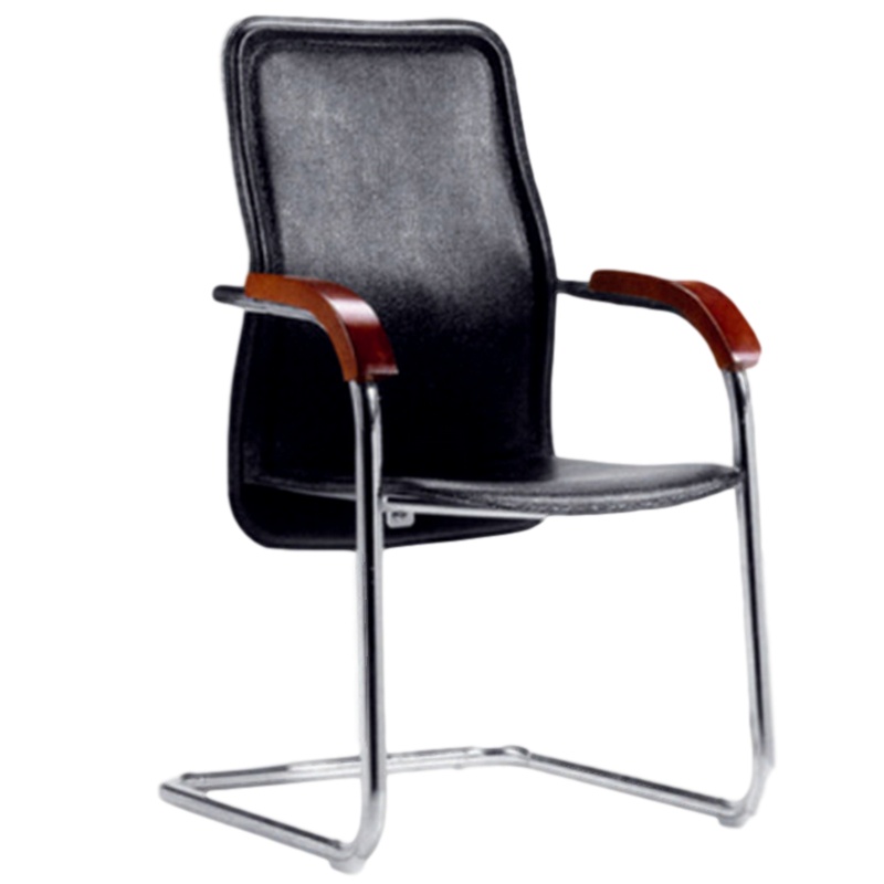 逐鹿中原办公椅培训椅电脑椅简约弓形椅接待MY868洽谈椅皮椅