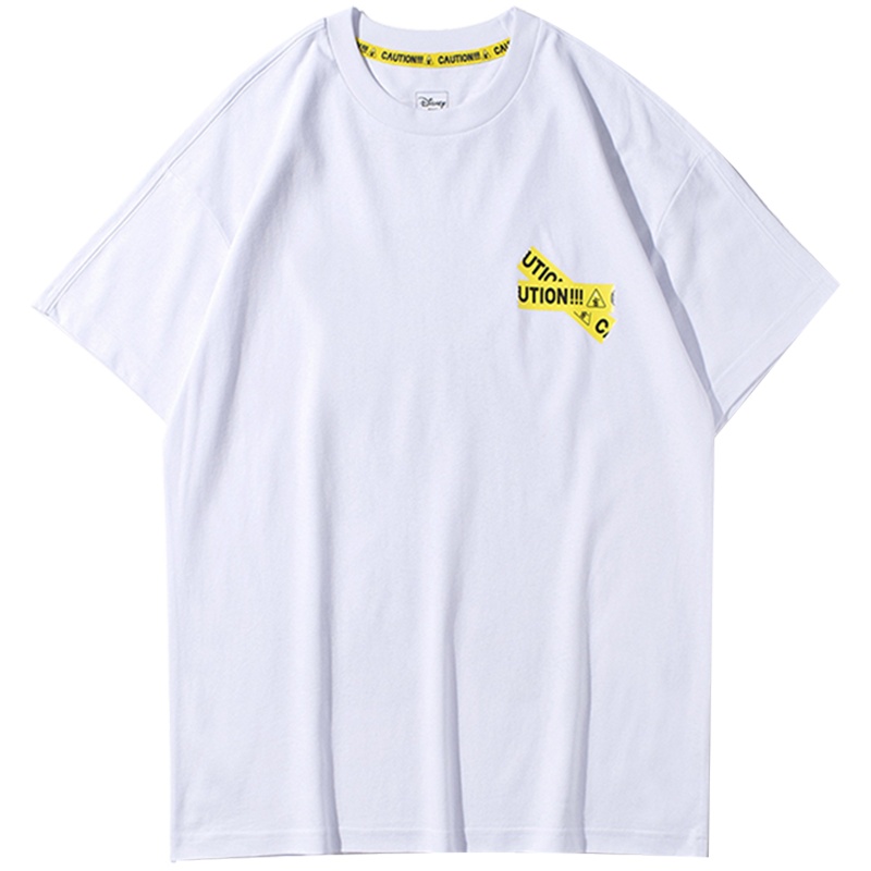 李宁迪士尼米奇联名款男子宽松短袖文化衫AHSP067-1