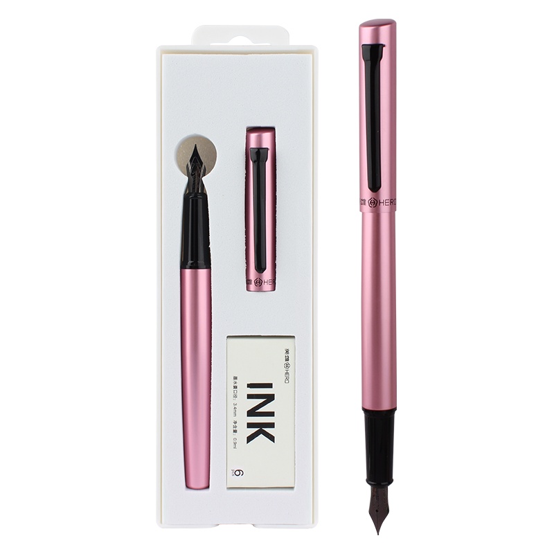 英雄（HERO）钢笔3209学生练字成人日用书写商务办公男士女生定制免费刻字签字笔