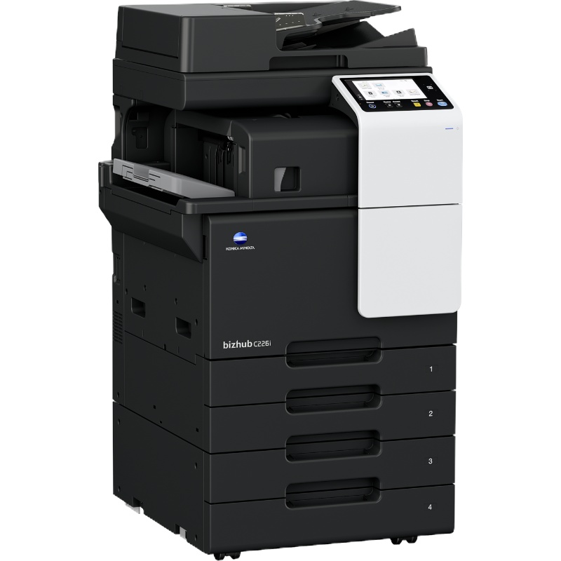 柯尼卡美能达Bizhub C226i A3 彩色多功能复合机 双面输稿器 双纸盒 工作台