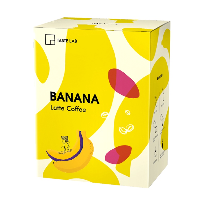 品室进口小T咖啡香蕉香橙红枣黑糖风味20条拿铁速溶咖啡