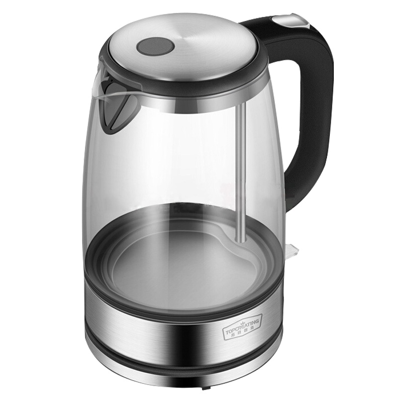 拓璞创造(TOPCREATING)电热水壶DK450 德国肖特玻璃 自动断电 防干烧 大容量家用烧水壶