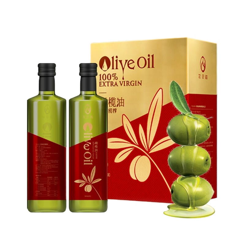 艾贝拉 特级初榨橄榄油1L*2