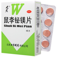 人友 鼠李铋镁片 48片/盒 胃酸过多引起的胃痛胃灼热感烧心反酸