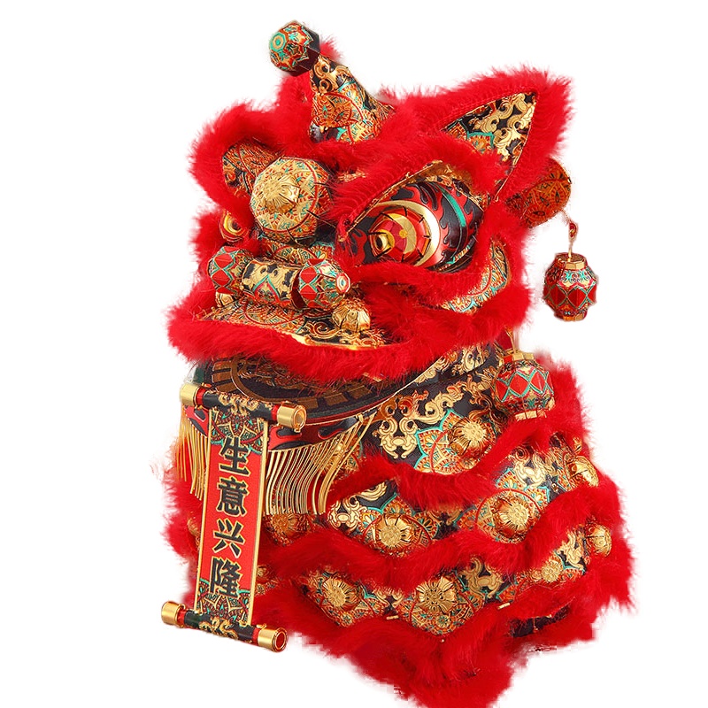 拼酷 醒狮 3D立体拼图 红