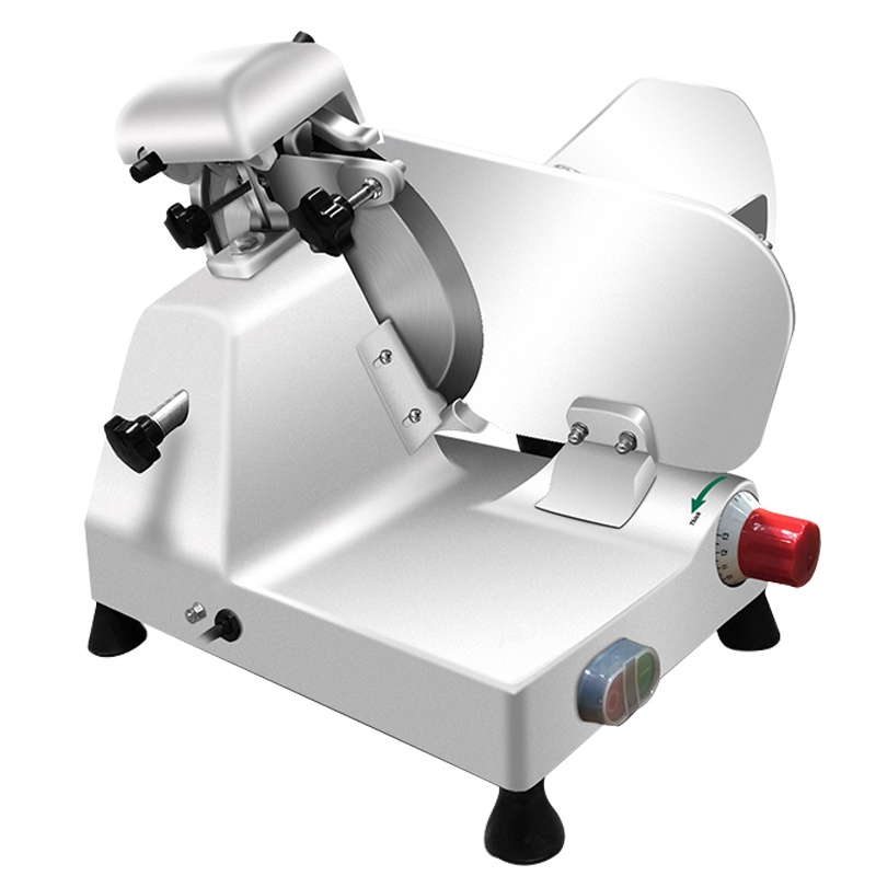 乐创(lecon) LC-Q30 全自动商用切片机牛羊肉卷电动台式不锈钢切肉机 10寸半自动切片机