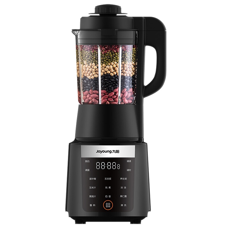 九阳(Joyoung) L18-Y22 多功能家用破壁机 1800W 黑色 (单位:件)