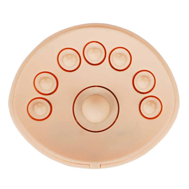 凯美帝丰胸仪丰胸按摩内衣按摩疏通增生多功能胸部按摩器电动无线遥控胸部按摩器紧实美胸仪器 肤色KM-828-2